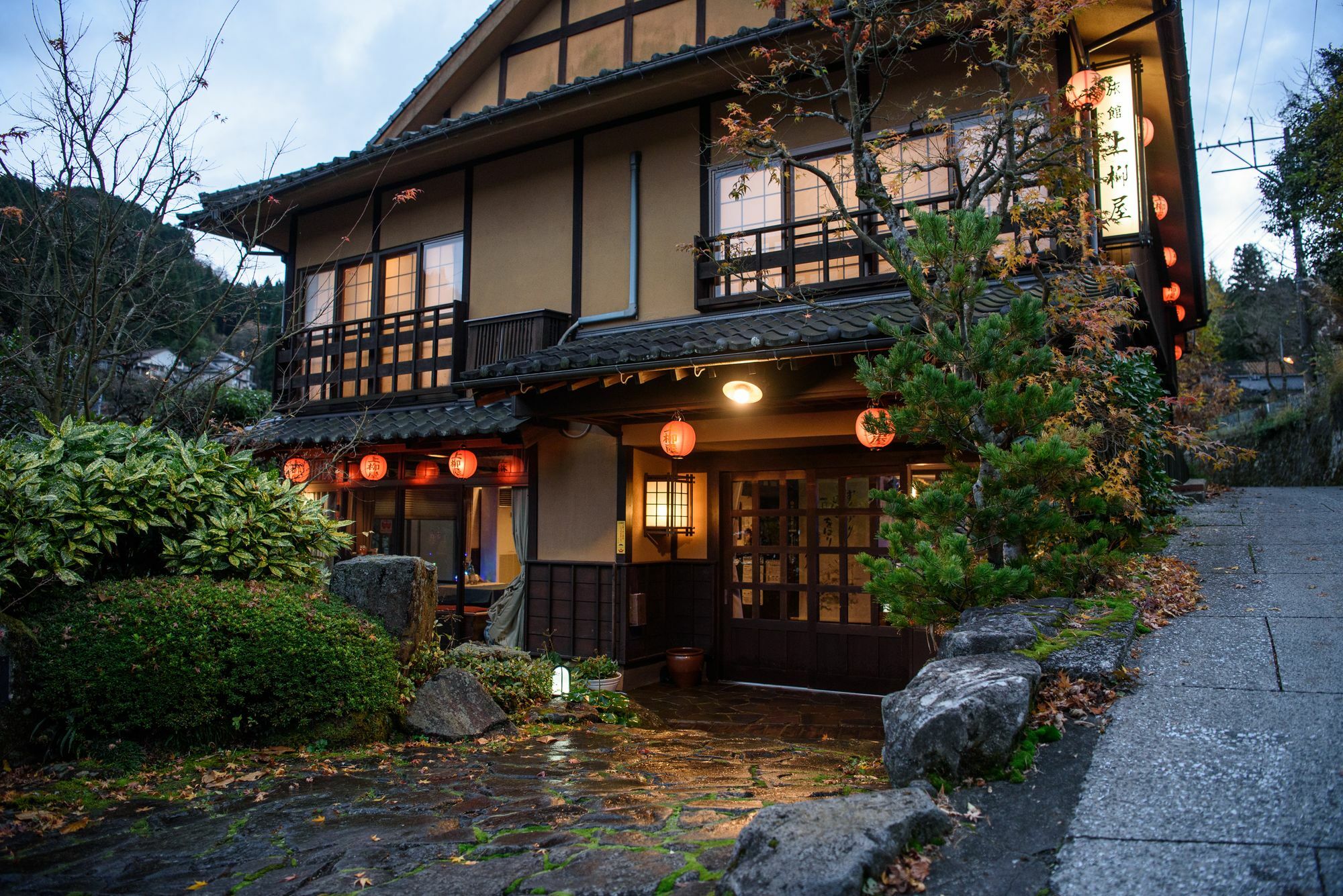 Yunohira Kamiyanagiya Hotel Yufu Eksteriør billede
